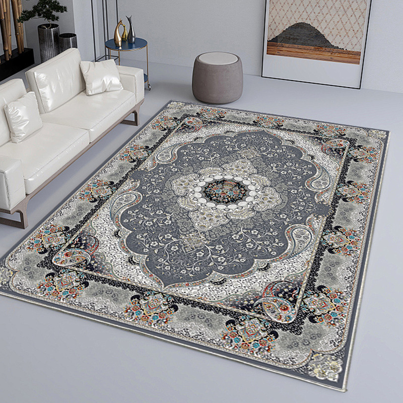 Coffee Equipment At Home - VIKAMA American-Style Light Luxury Vintage Rug
