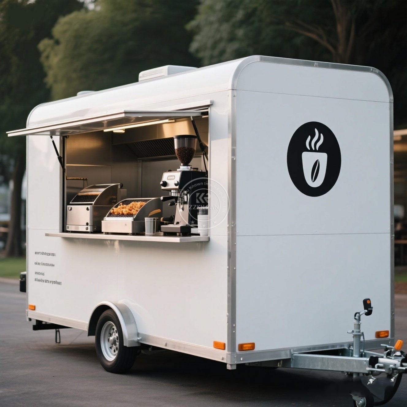 Custom Big Coffee Van Mobile F - Coffee Equipment Europe 评论和价格