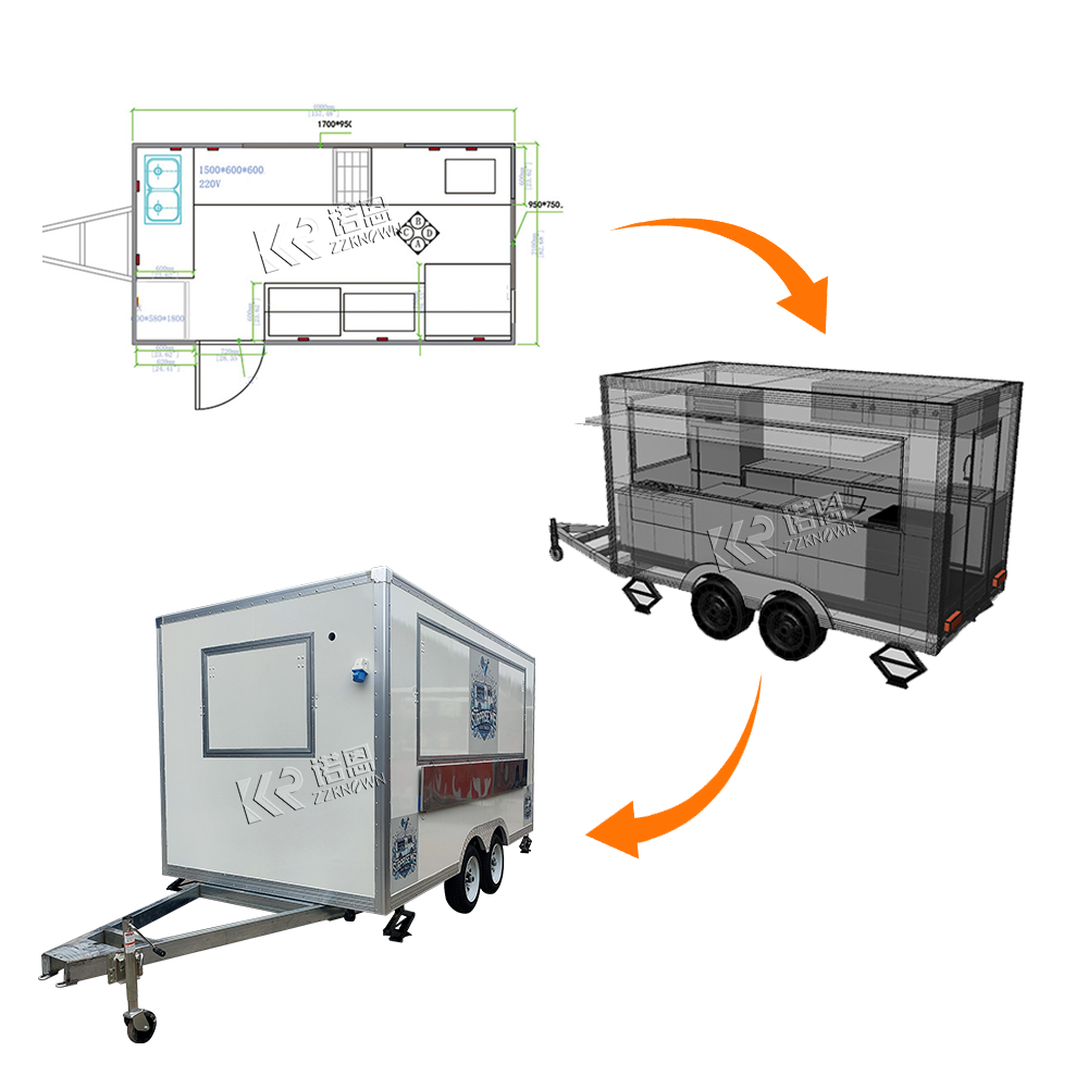 Custom Big Coffee Van Mobile F - Coffee Equipment Europe 评论和价格