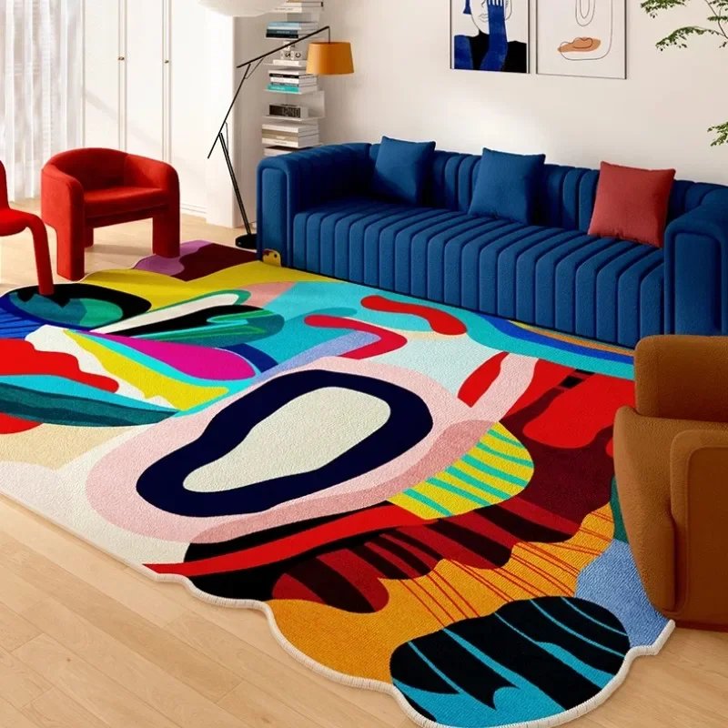 Living Room Carpet Art Irregul - Coffee Equipment At Home 评论和价格
