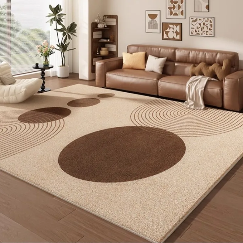 Cream Color Living Room Carpet - Coffee Equipment At Home 评论和价格