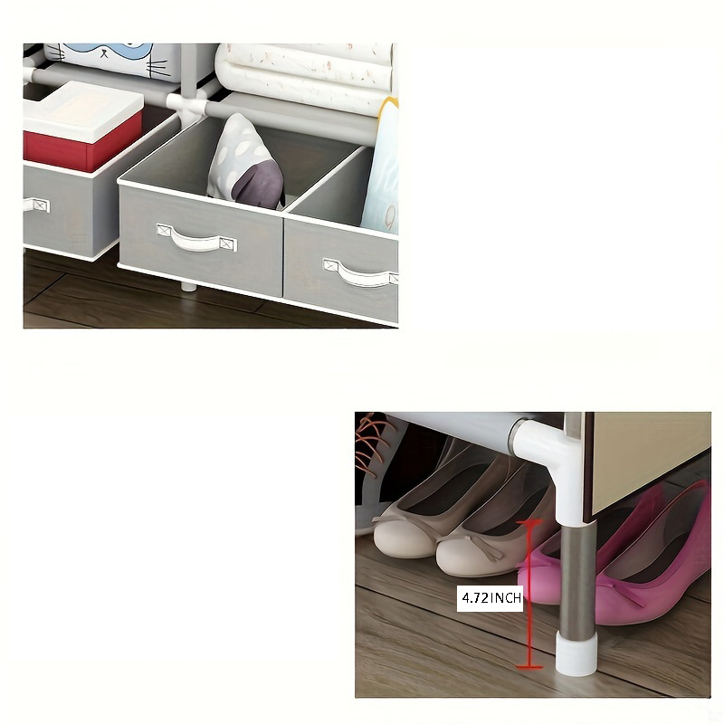 Portable Wardrobe with Non-wov - Coffee Equipment Europe 评论和价格
